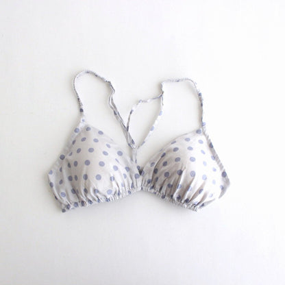 BRA &amp; PANTS #NO.15 ASH × BLUE