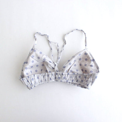 BRA &amp; PANTS #NO.15 ASH × BLUE