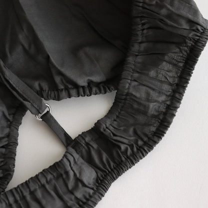 BRA & PANTS #NO.18 INK BLACK