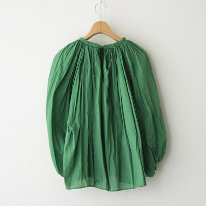 GARMENT DYE GATHER SMOCK #GREEN [no.6188]