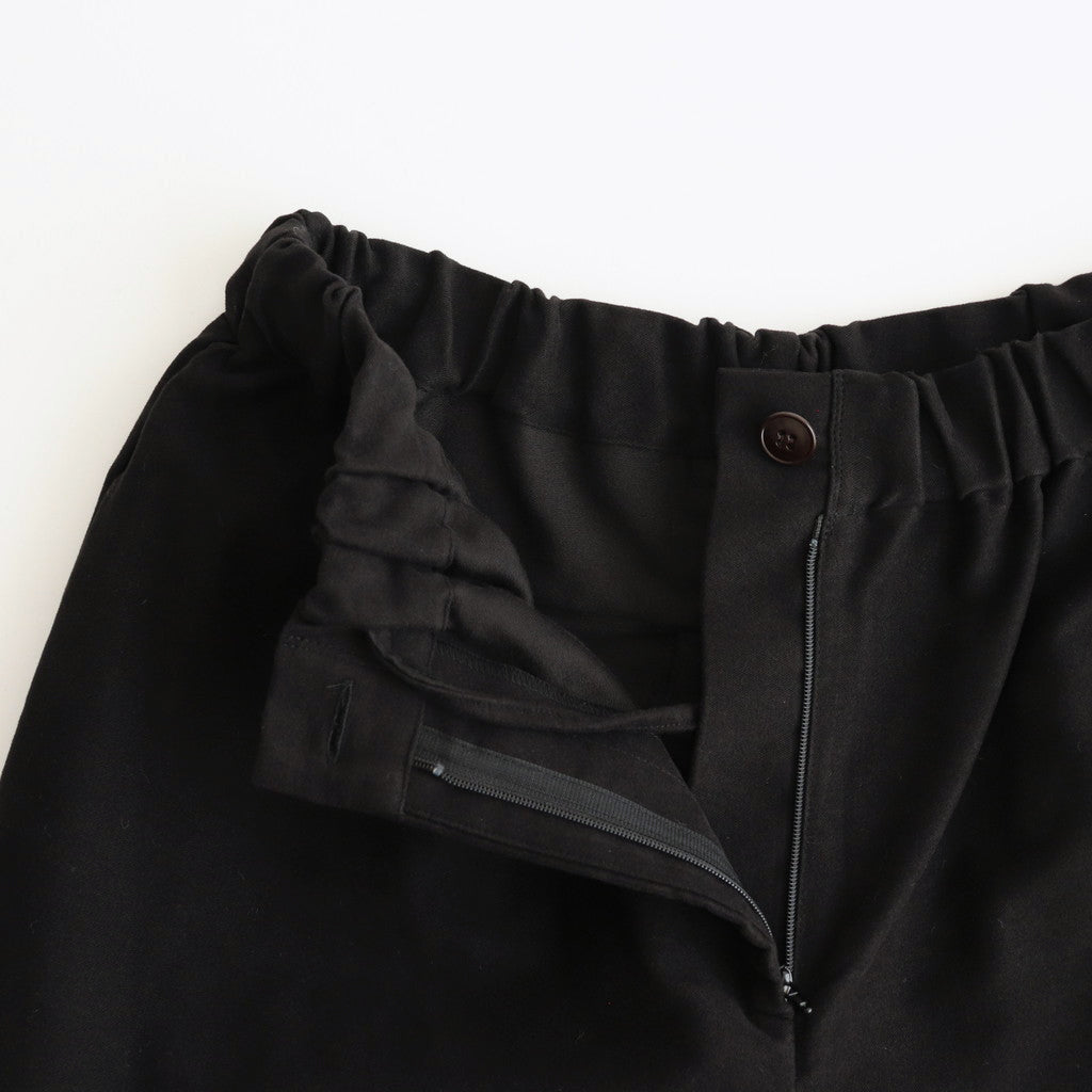 Chambon Cotton Pants #BK [A232242PP696]