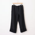 FRILL DECORATION PANTS #Black [no.7317]