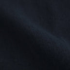 HANDWOVEN HEAVY COTTON PLAIN BACK OPENING STAND COLLAR SHIRT WITH MINI PINTUCK #9900 BLACK/BEIGE SELVAGE [INMDS25722]