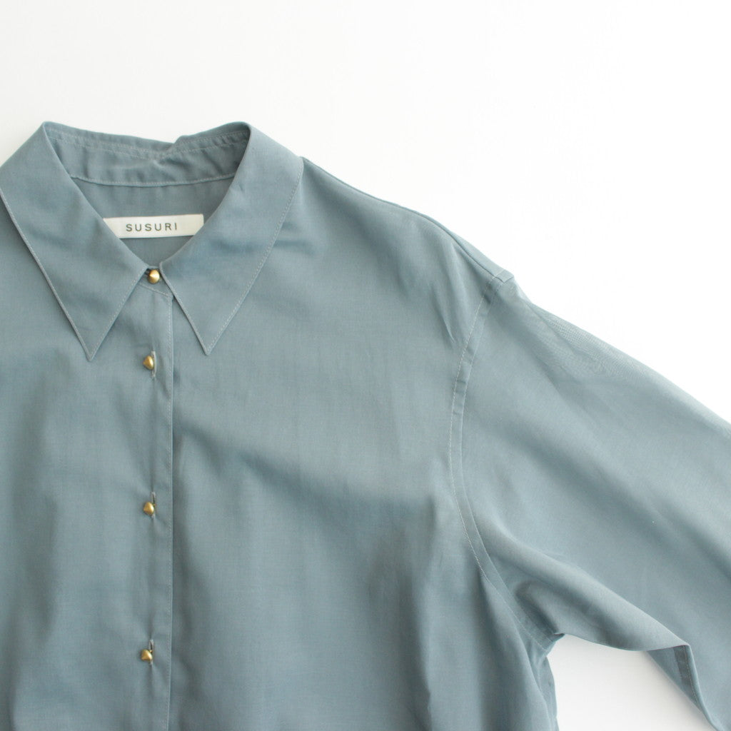 Bouche Blouse #greenish blue [24-404]