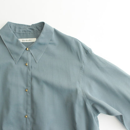 Bouche Blouse #greenish blue [24-404]