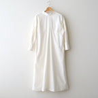 拡がる詩 Back open dress #ecru [TLF-126-op005-wcs]