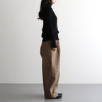 HW wide trousers #Khaki [262505]