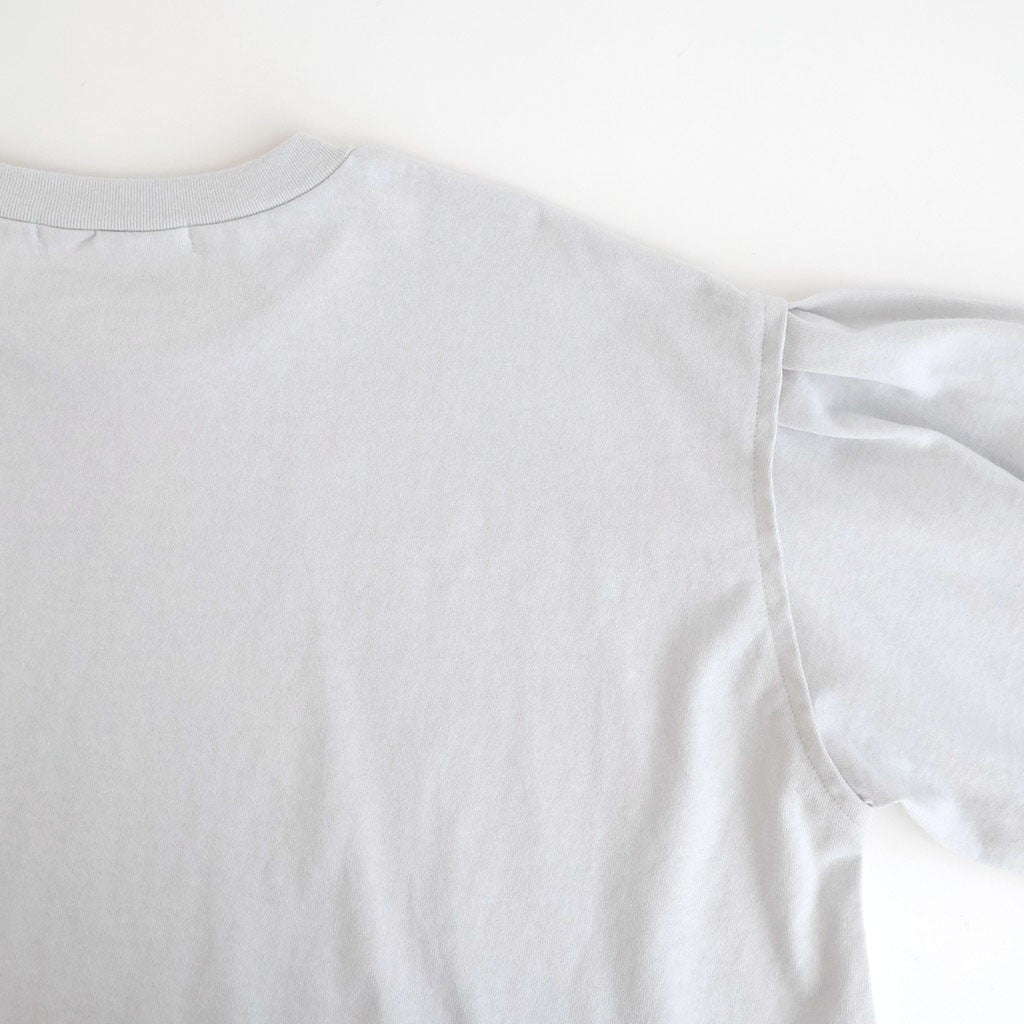 アメリカンコットン天竺 ボリュームスリーブPO #005 グレー [US260CT013]