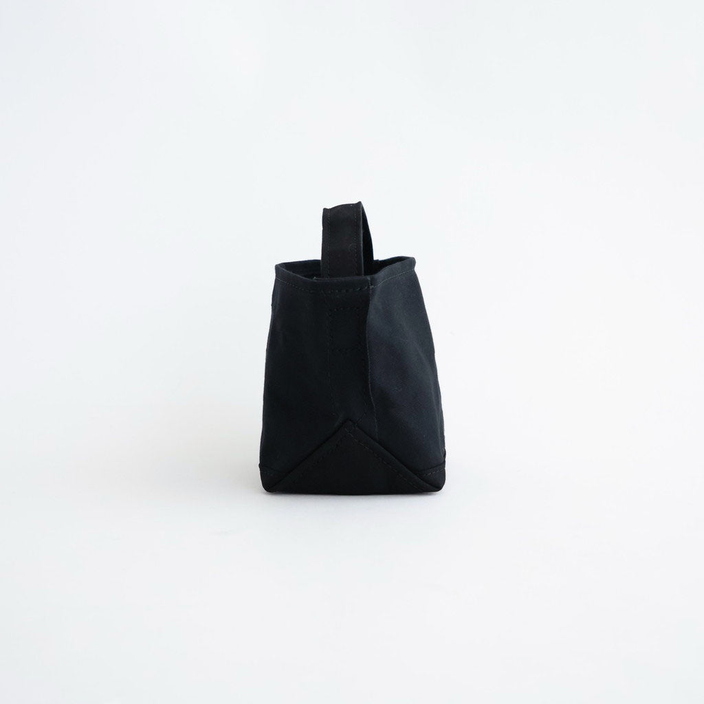 CUBE TOTE SMALL #BLACK/BLACK(BLK-STITCH) [TMB-2683N]