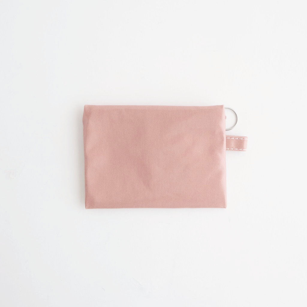FLAT POUCH SMALL #SMOKY PINK [TMB-2543A]