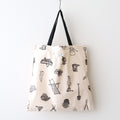 GREAT GREEN THUMB TOTE BAG #Natural×Black [no.7644]