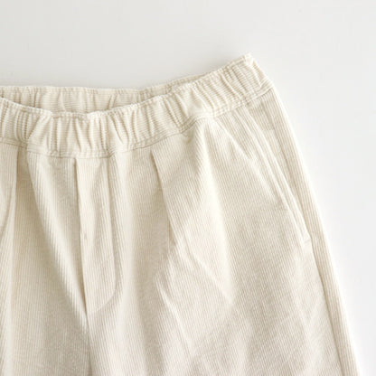 11WALE CORDUROY EASY WIDE PANTS #9100 OFF.WHITE [GNMDS2052CP]