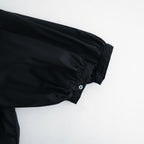 沈黙の音色 Flared blouse #Black [26F-SH001-CL]