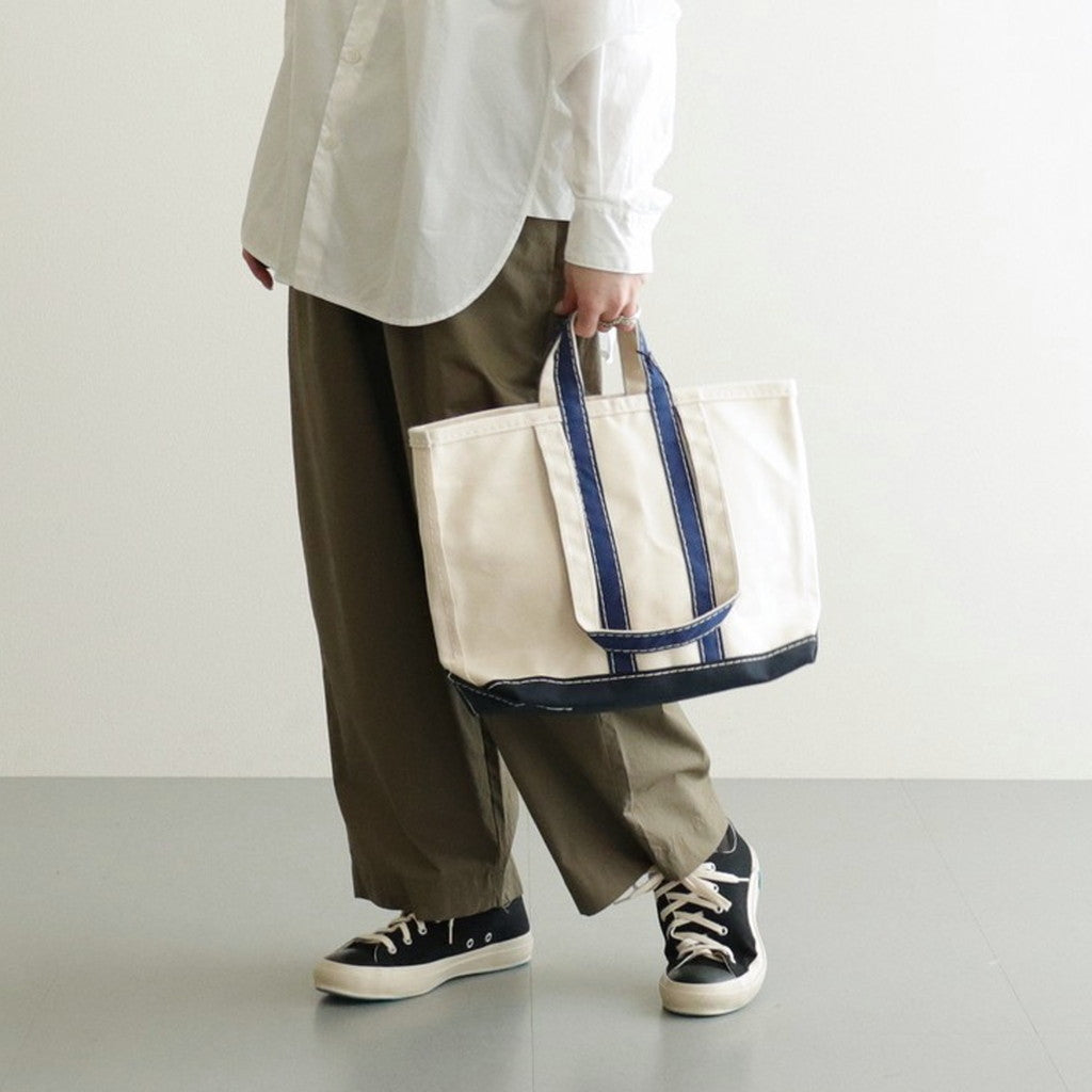 TEMBEA | テンベア _ MARKET TOTE SMALL-NATURAL #NAVY/OX [TMB-20145A] – DOKODO