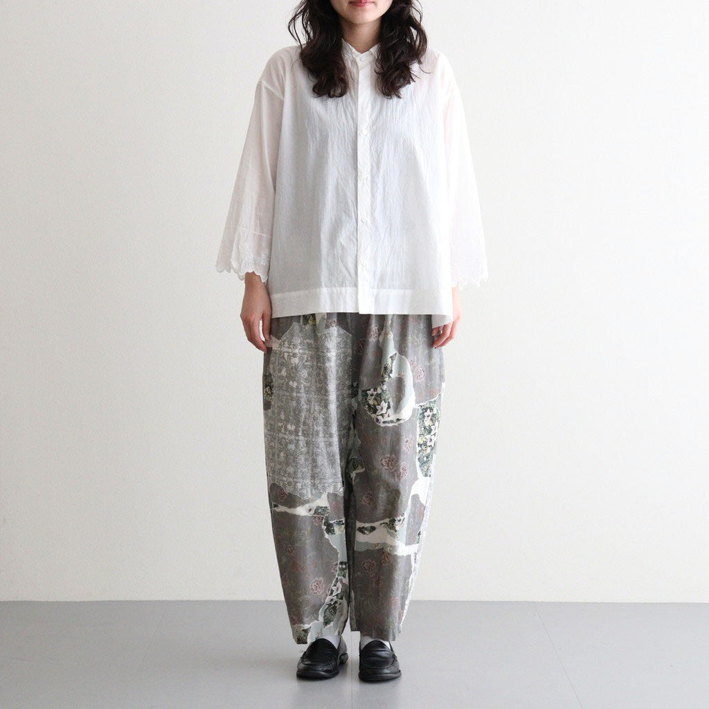 共鳴のカタチ：Sarrouel pants #multicolor [11261-06213]