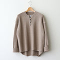 Cotton-Wool Jumper #Beige Mix [oni057]