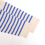 Basque pullover (sailor neck) #ivory×blue [mdm02-05]