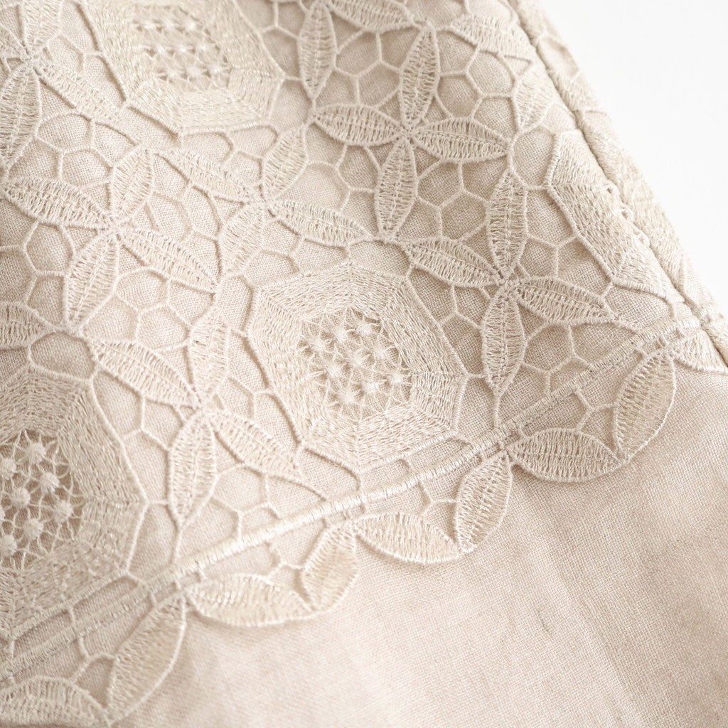 volume sleeve blouse #teien kinari x Haku [KJ507SS48]