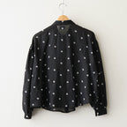 shirt blouse #ototsubu BK [KJ507SS46]