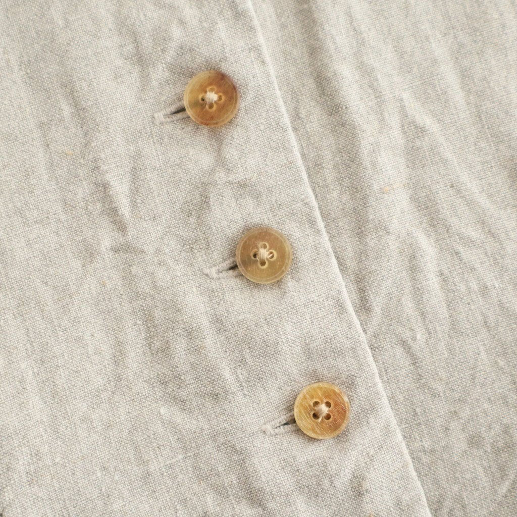 Binet Linen Vest #OAT [A232261TJ846]