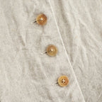 Binet Linen Vest #OAT [A232261TJ846]