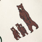 BAGUETTE TOTE SMALL BEAR #BEAR+WAPPEN/CHOCO [TMB-0985N]