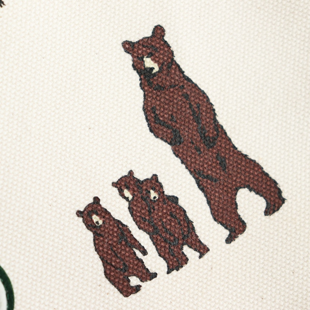 BAGUETTE TOTE SMALL BEAR #BEAR+WAPPEN/CHOCO [TMB-0985N]