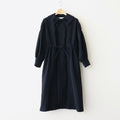 素朴な月夜 Biaude dress #navy [TLF-125-co022-ps]