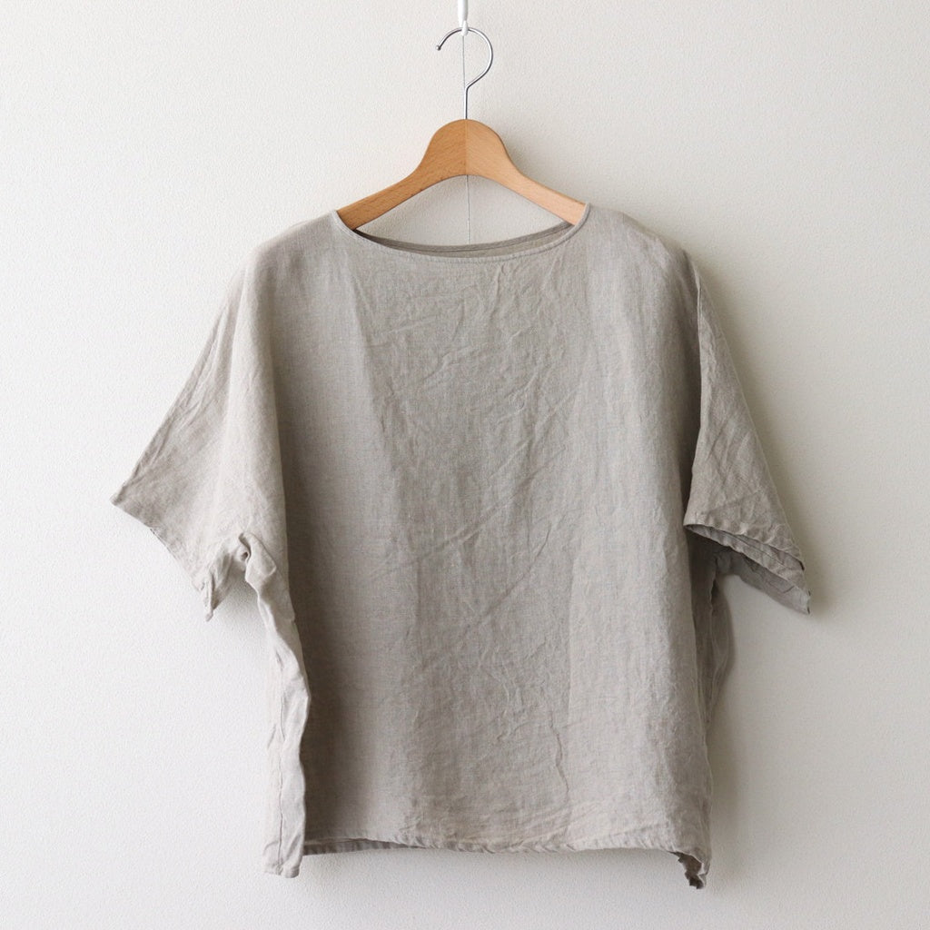 Linden Linen Pullover #Oatmeal [A232251TS723]