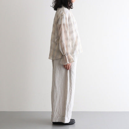 Faurie Linen Pants #Oatmeal [A232251PP731]