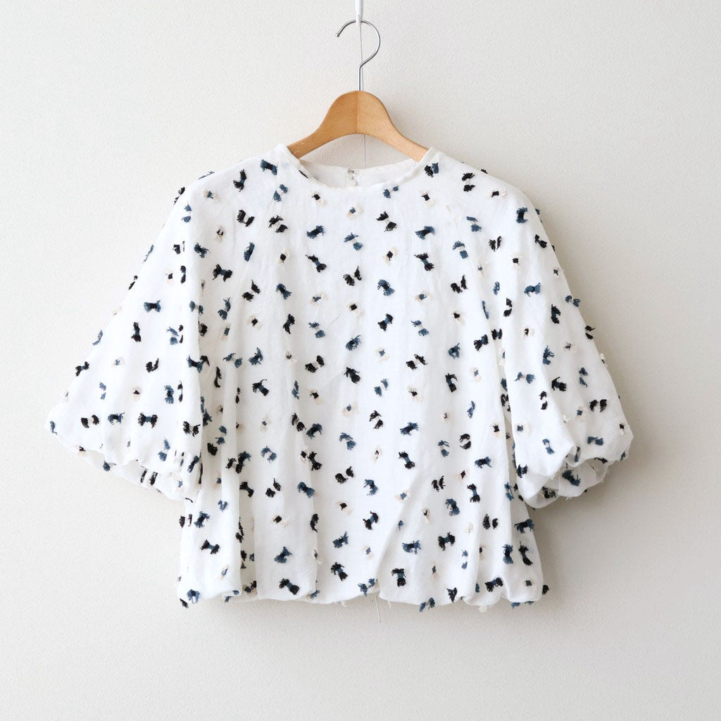 balloon sleeve pullover #itomaki WH [KJ507SS44]