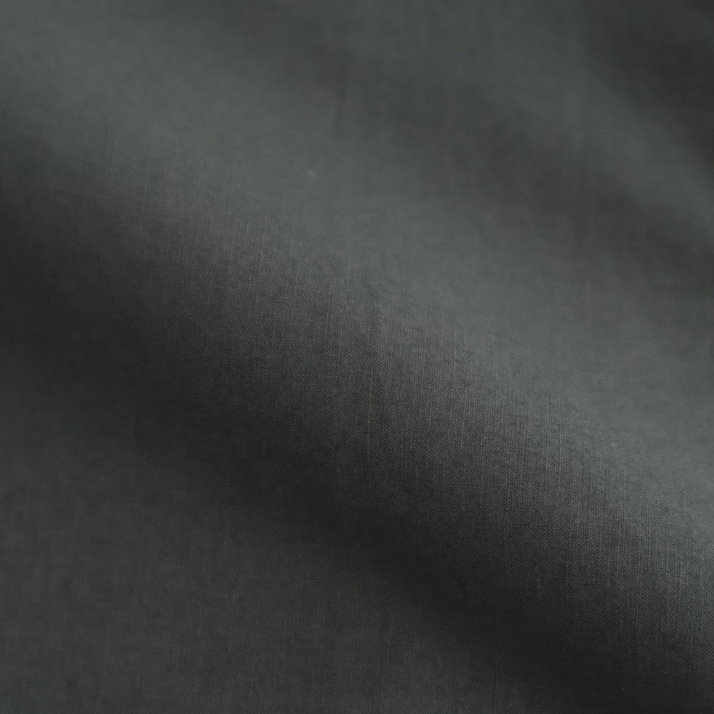 40s POPLIN PLAIN HEM FRILL BACK OPENING SMOCK #9700 GREY [NSL25543]