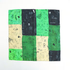 MOSAIC GRAFFITI SCARF #Green [no.7966]