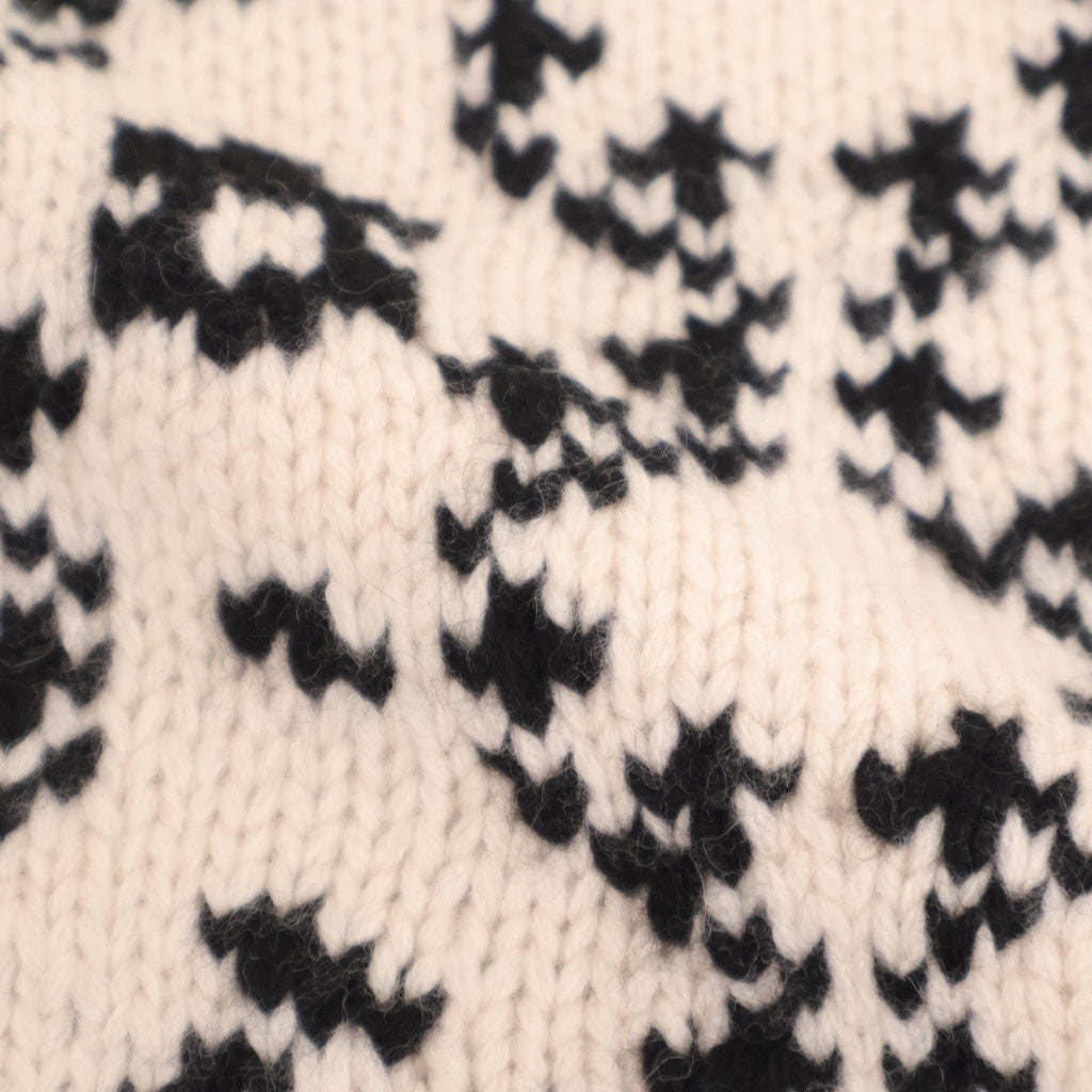 Panier de fleurs no sleeve cardigan #black [mdm02-11]