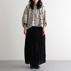 GRAFFITI GATHER SMOCK #Flax [no.7956]