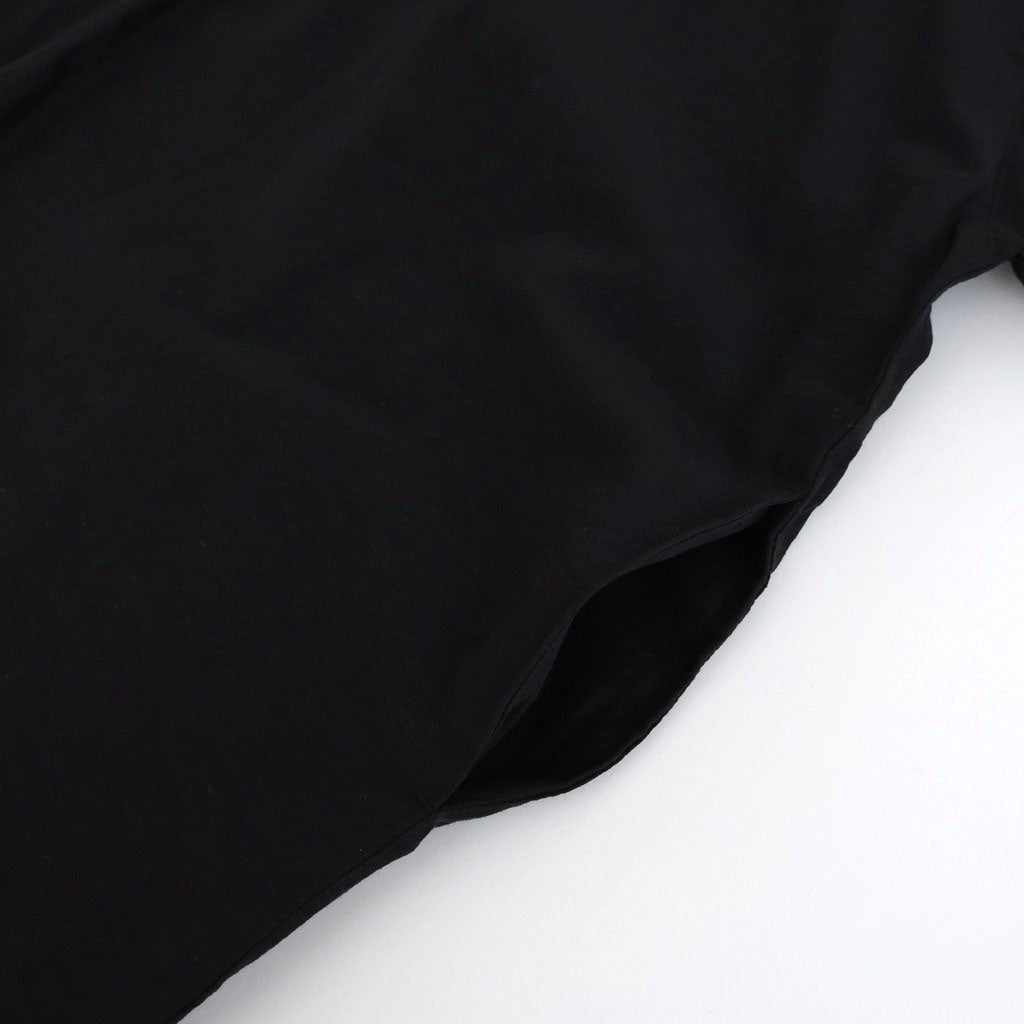 コットンキュプラリネン ガウンOP #001 クロ [TS260OP069]