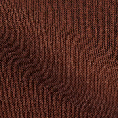 Fesca Linen Knit No Collared #D.brown [A232251TK766]