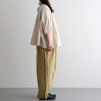 shirring blouse #paper BG [KJ507SS41]