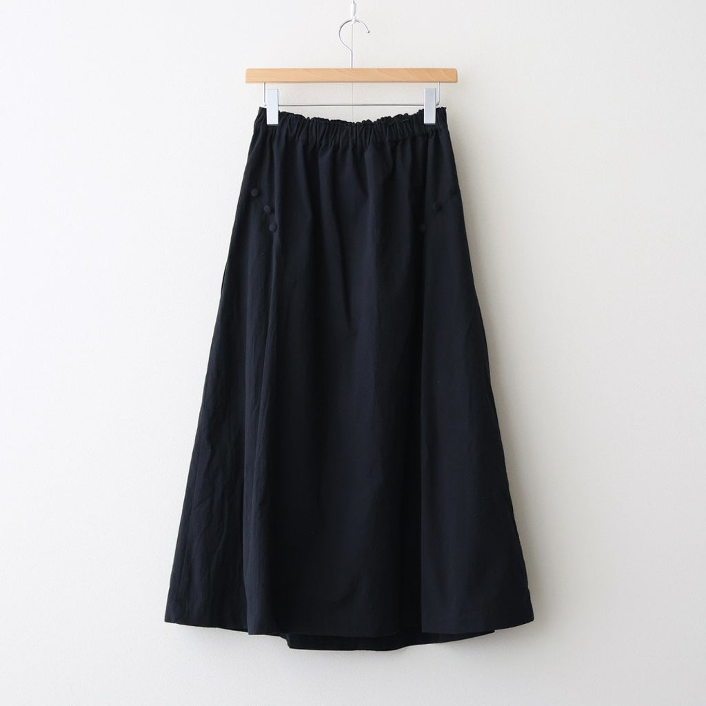 拡がる詩 Flare skirt #black [TLF-126-sk001-wcs]