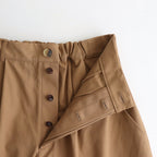 飾る春 Wide tapered trousers #Tan [TLF-225-pa002-Reht]