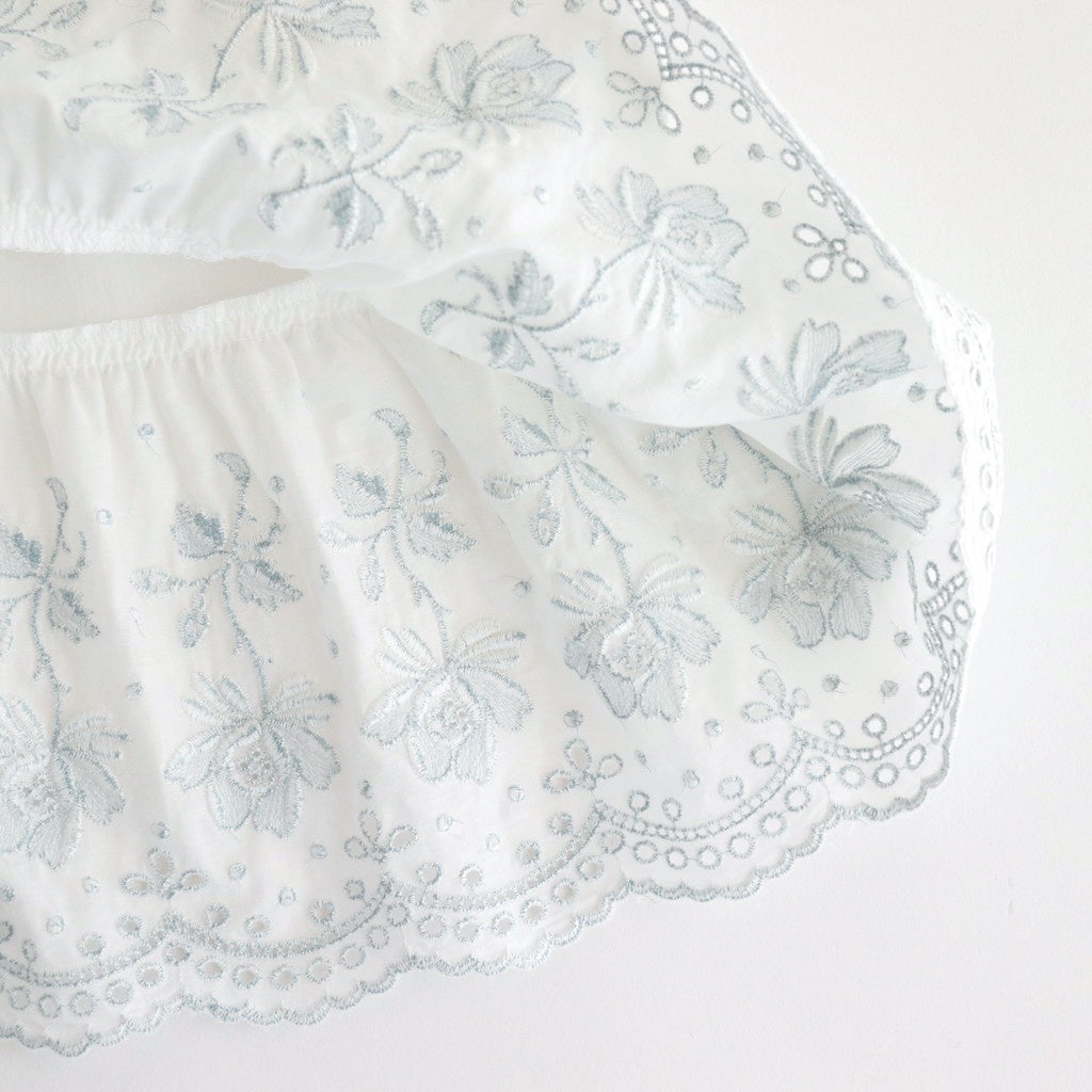 み空：Hem lace blouse #off white [13251-03207]