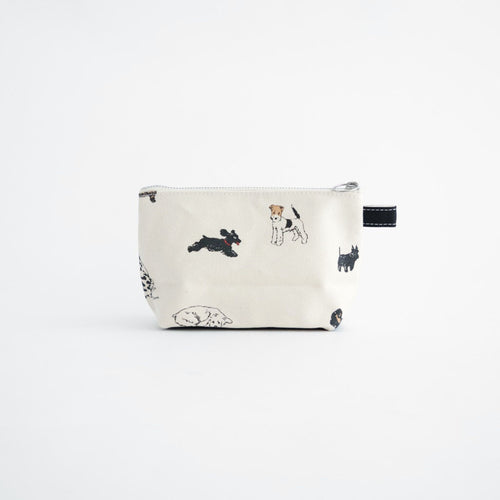 TOILETRY BAG MEDIUM #DOG-1/BLACK [TMB-2292H]