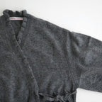 Volant cardigan #charcoal gray [32-0028A]