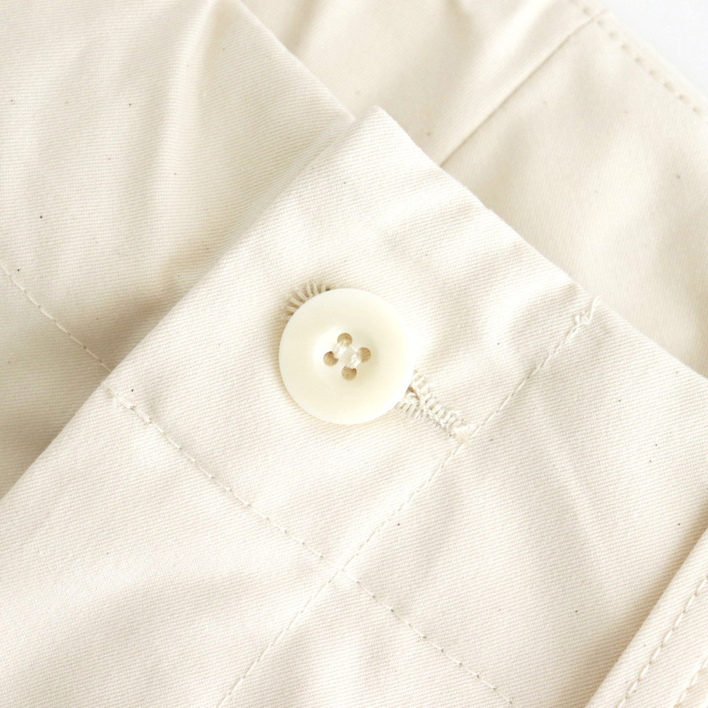 HW wide trousers #Off white [001501]