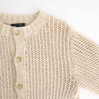 ネパール手編みKNIT クルーネックカーディガン #012 キナリ [PA260KN024]