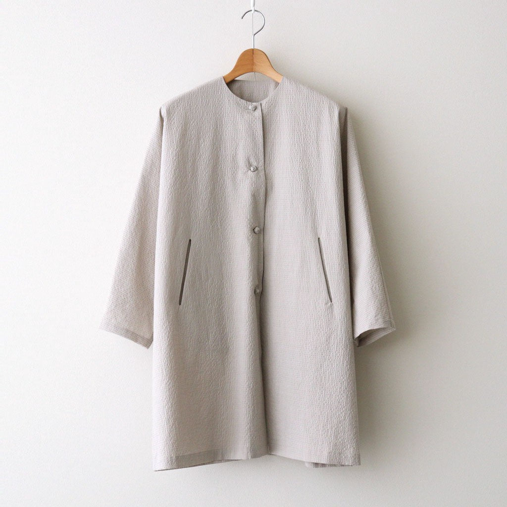 Verlaine Wool Cotton Coat #BG [A232262TC887]