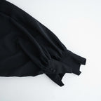 記憶の庭 Stand collar blouse #Black [26F-SH046-RP]