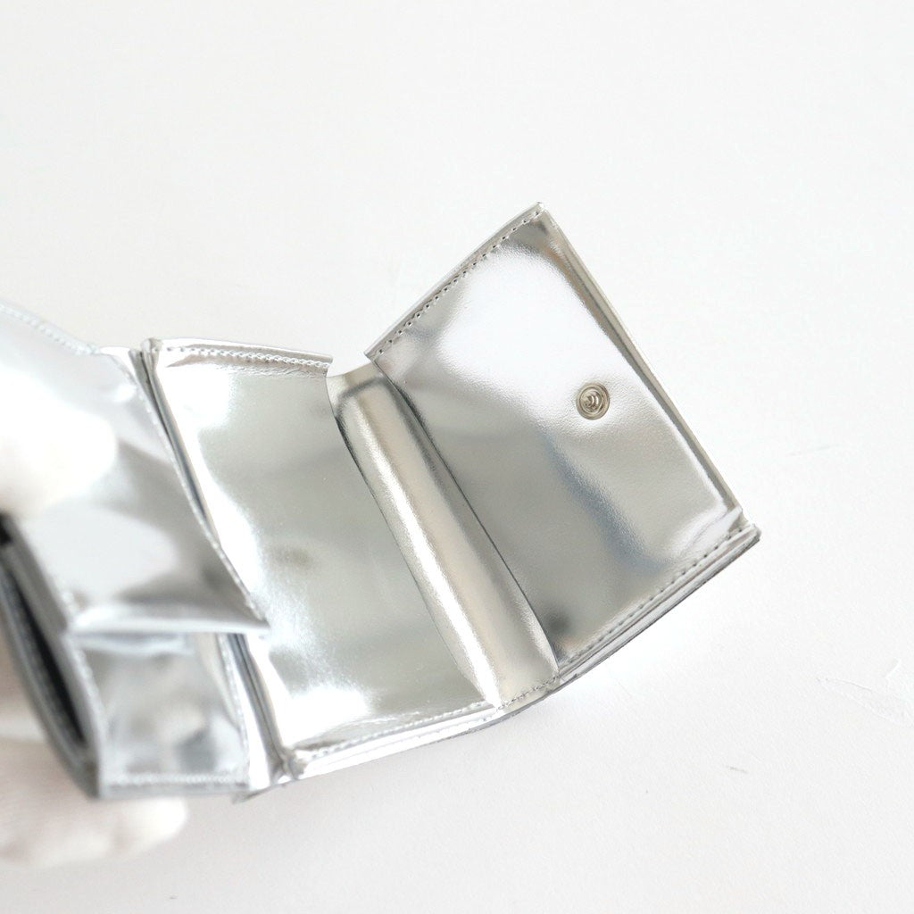 FOLD WALLET #MIRROR SILVER [TMB-2595N]