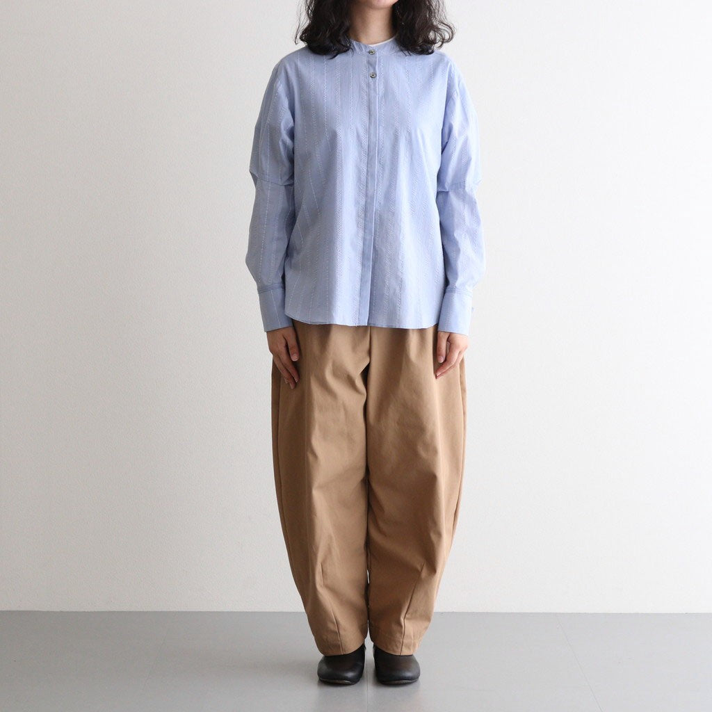 white waffle shirt #blue [1556-001]