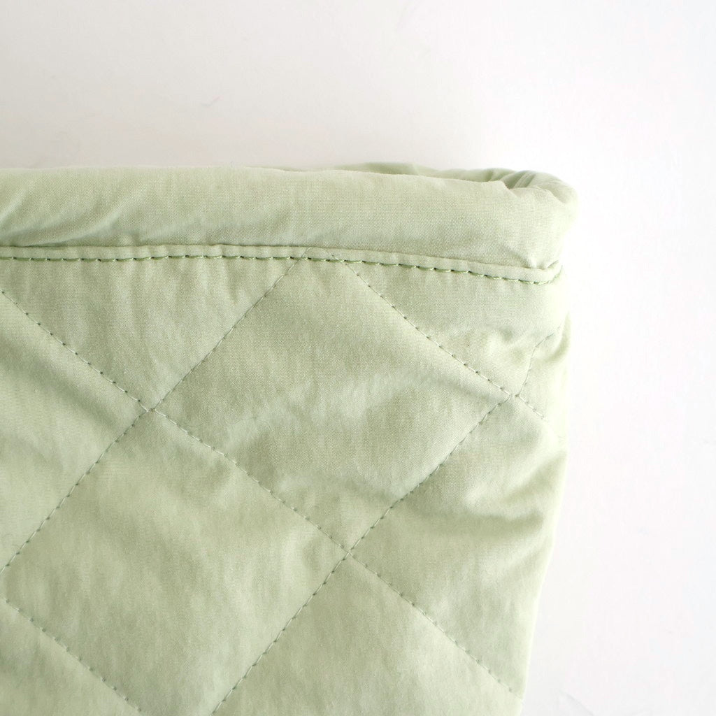 WATERPROOF QUILTING MARCHE BAG (S) #Pistachio [no.7732]